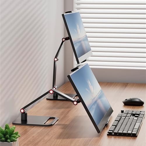 Portable Monitor Holder for 12-17.3 Inch Screen Desk Holder Metal Stand 16