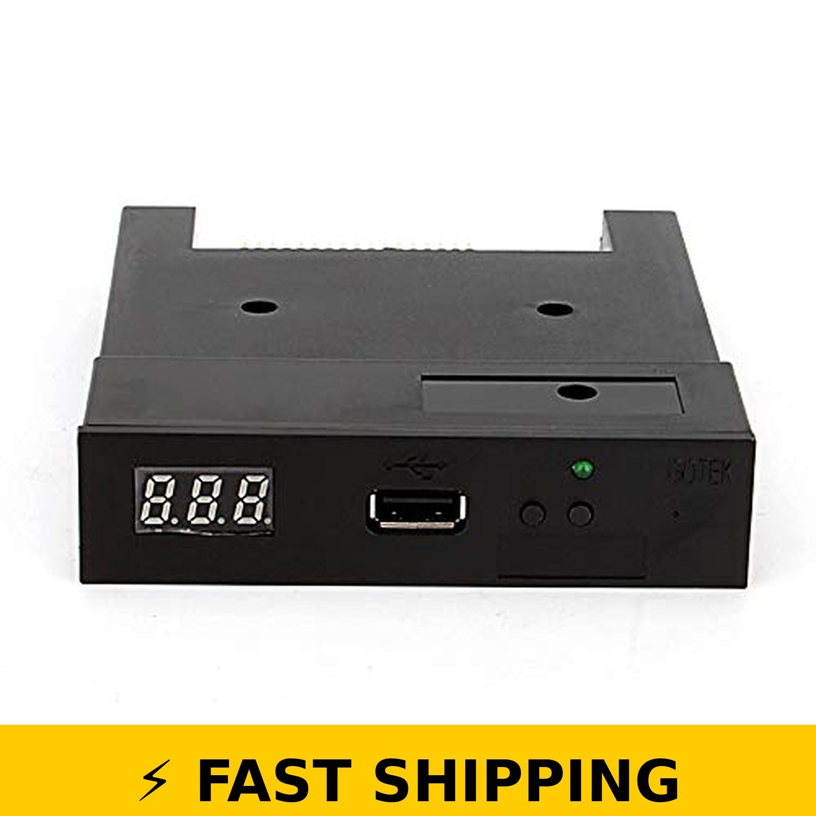 GOTOTOP Floppy Drive Emulator USB 3.5 Inch Replacement - Black