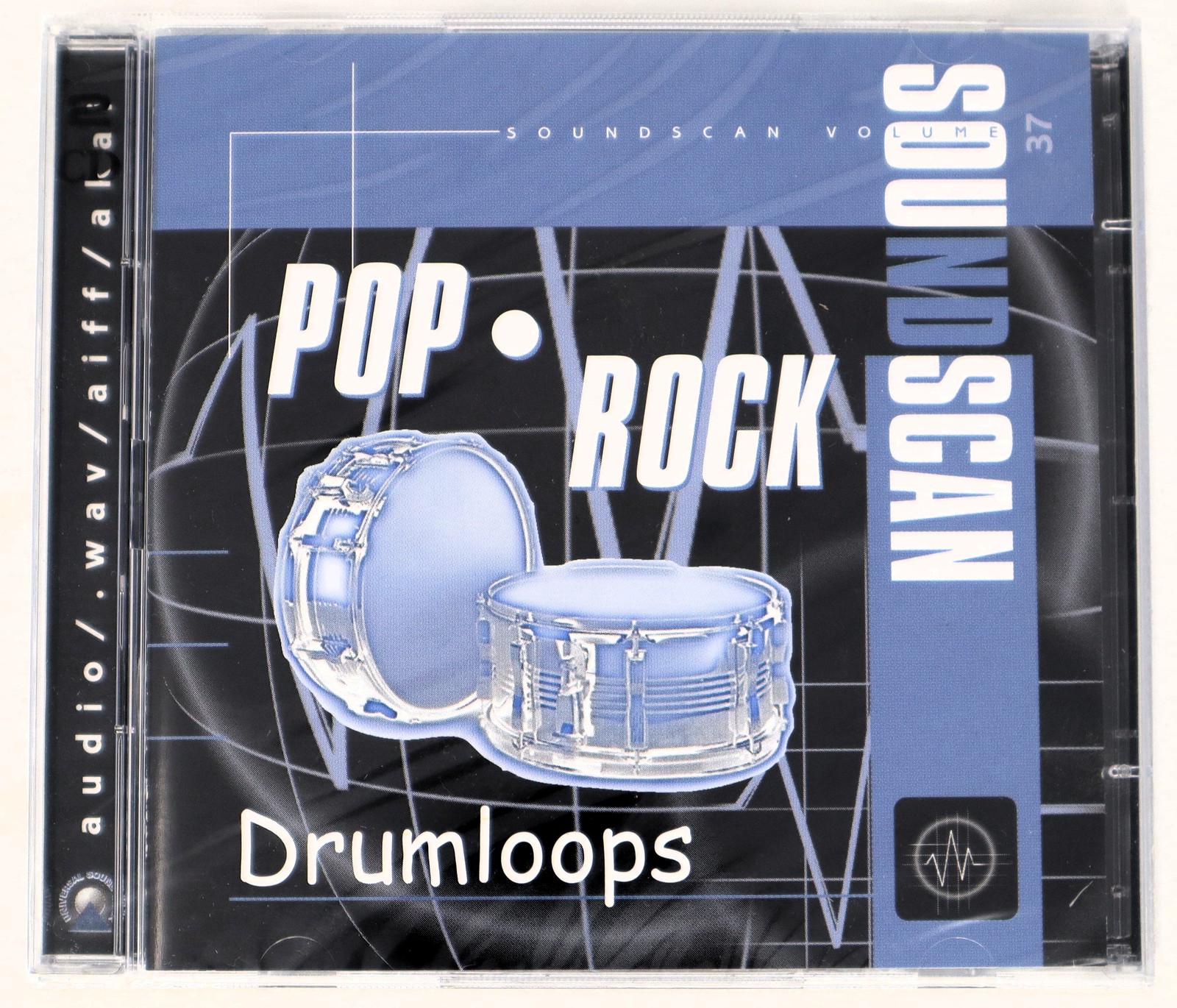 USB Soundscan 37 Pop Rock Drumloops Akai Sample/Sound Library/Sampling CD