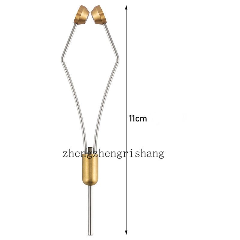 1 Pcs Fly Tying Bobbin Holder Brass Fly Fishing Flies Baits Hook Making Tools