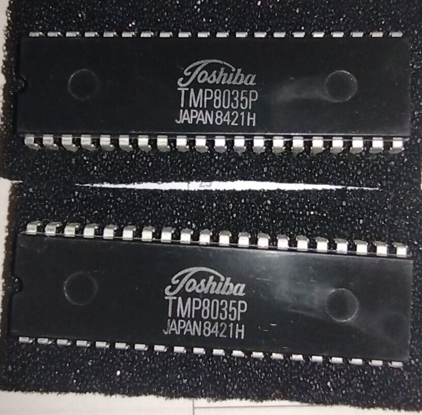 Lowrey/Toshiba 920-030234(TMP8035P) Microprocessor/Lot of 2/NOS/40 pin DIP pkg