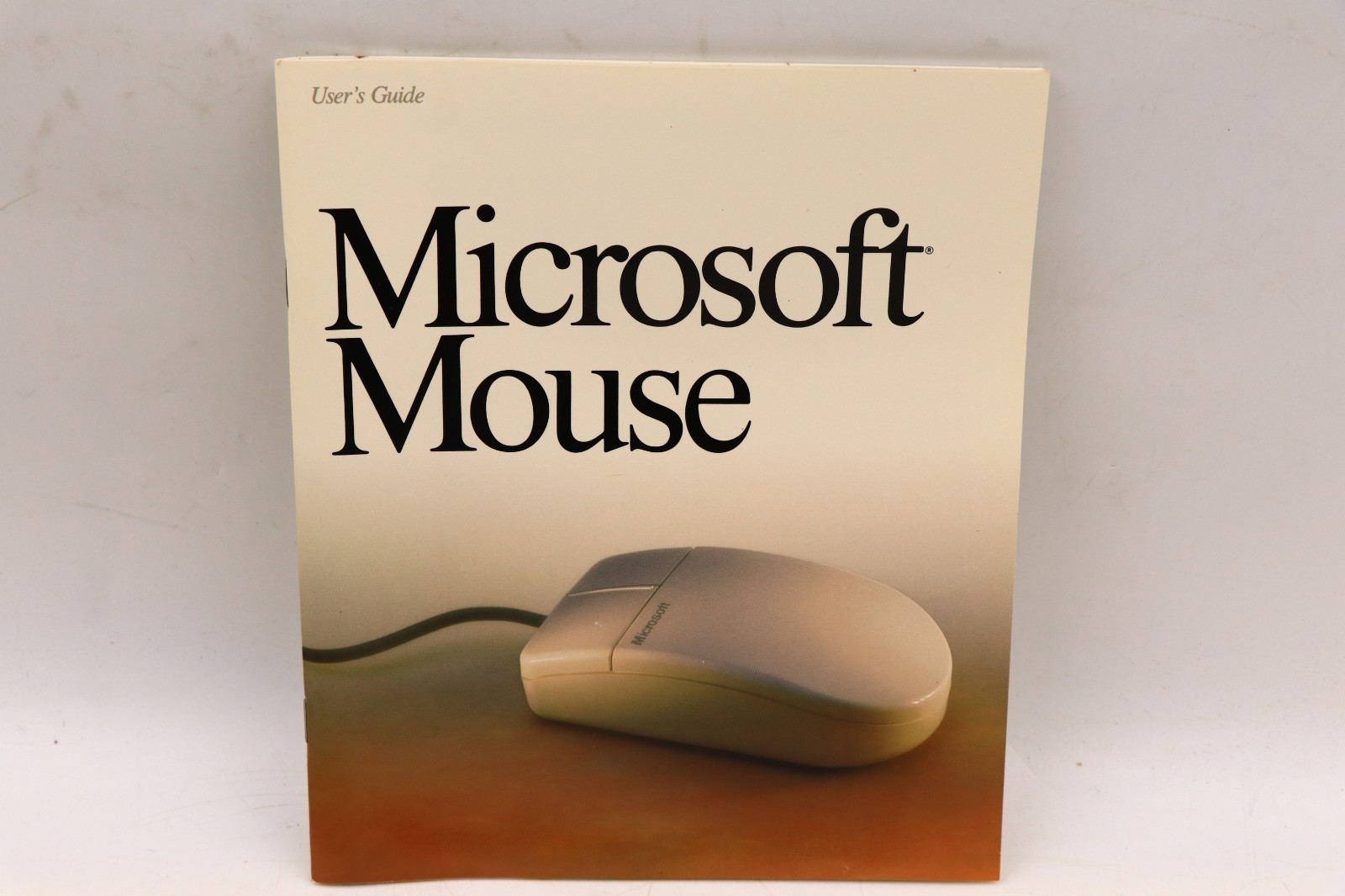 Microsoft Mouse 3.5 5.25 Floppy Disks & Manual 1991 Version