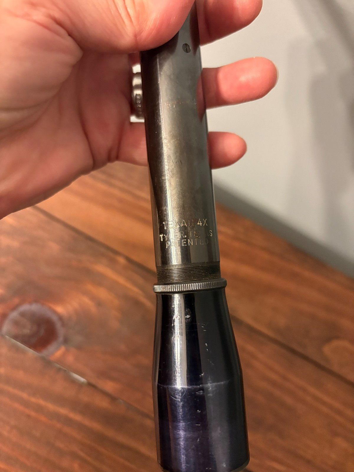 Norman Ford The Texan 4x Crosshair Reticle Rifle Scope Vintage