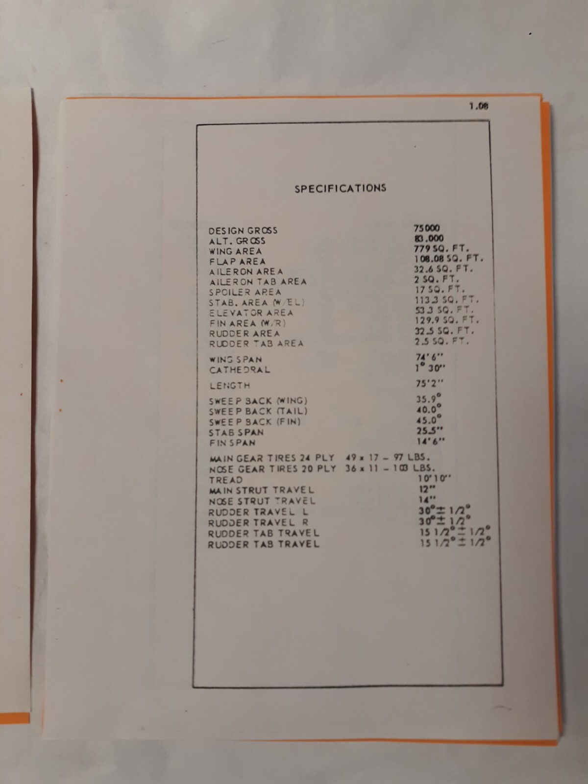 Douglas Model RB-66C Shop Data Handbook & Newspaper Article Copy