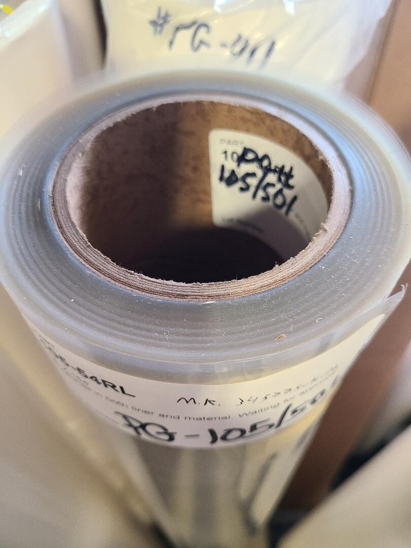 2.0mil Gloss Clear Polyester Self-Adhesive Laminate