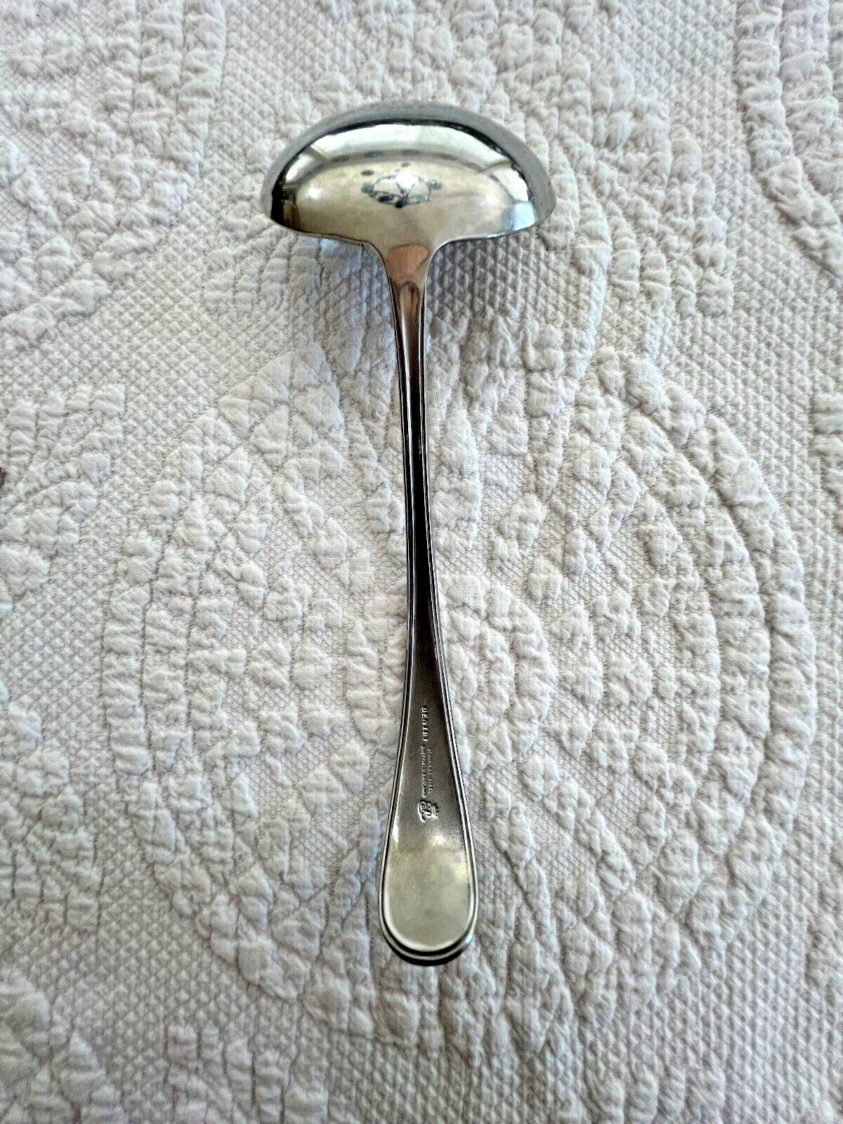 Gentry Sheffield Stainless Steel Shell Ladle