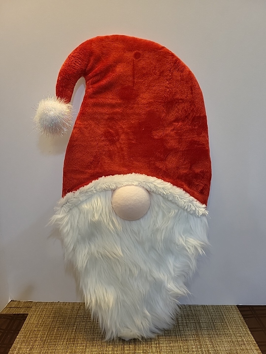 Handmade 22" Santa Gnome Door/Wall Hanging