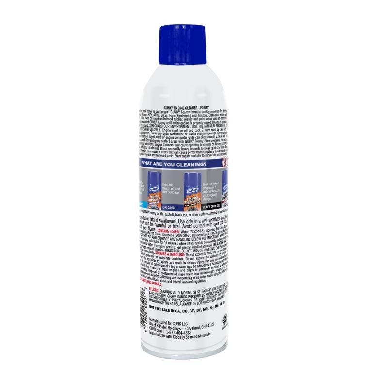 17 oz Foamy Engine Cleaner and Degreaser (2 Pack)