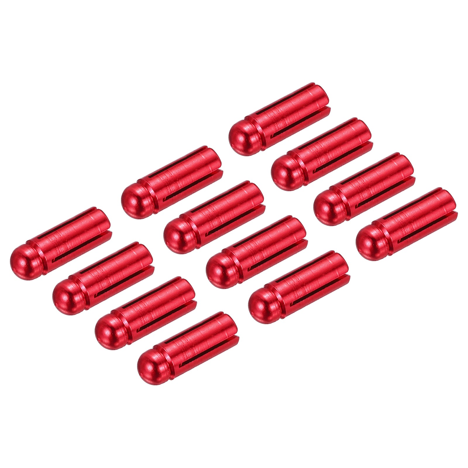 12pcs Dart Flight Protectors Aluminum Alloy Dart Protectors Red