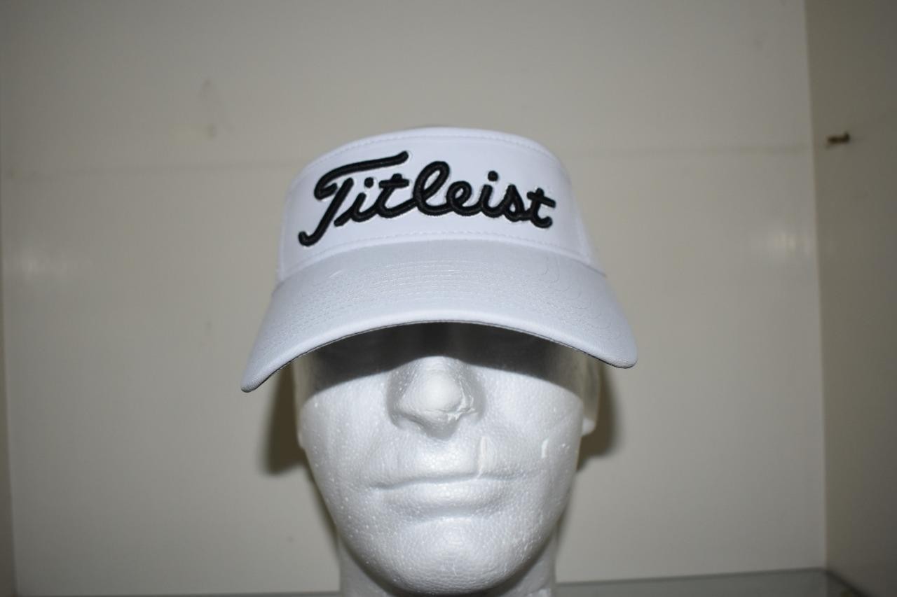 Titleist Tour Performance Visor PRO V1 FJ TH25VTP-10 White NWT