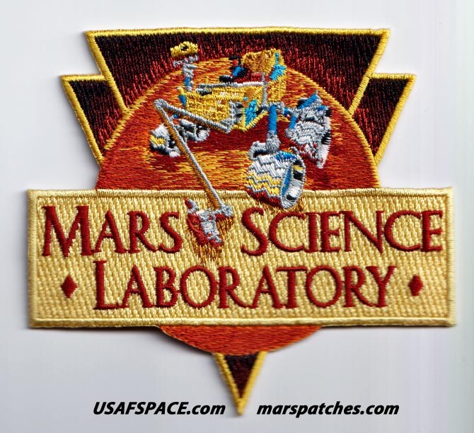 Authentic JPL NASA MSL - MARS SCIENCE LABORATORY - CURIOSITY ROVER - PATCH MINT
