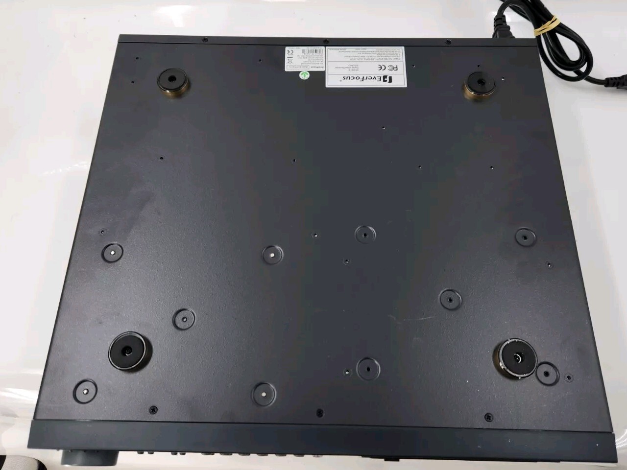 EverFocus Surveillance DVR EDVR4DI -AS IS- DVD Recorder Parts/Repair EB-15703
