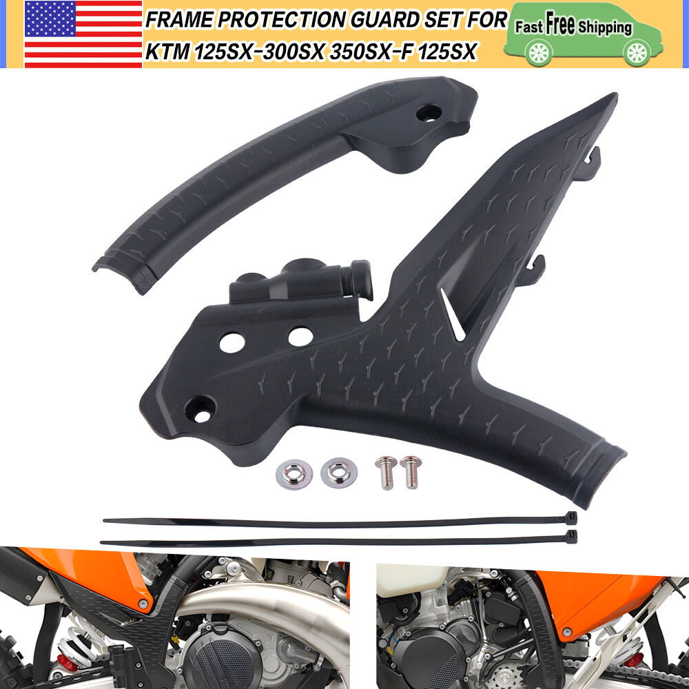 FRAME PROTECTION GUARD SET FOR KTM SX SX-F XC XC-W EXC EXC-F 125 250 300 350 450