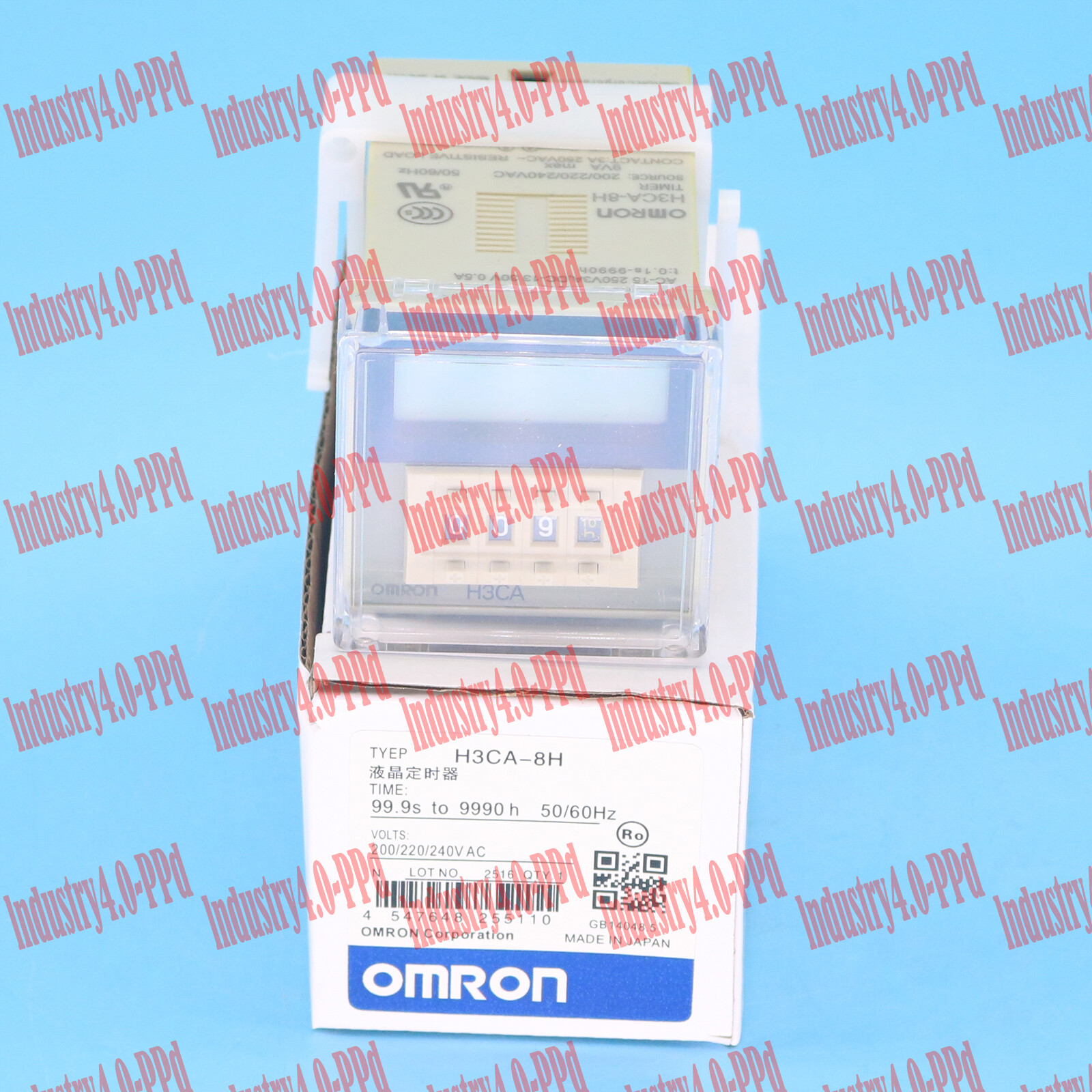 New Omron H3CA-8H Solid-State Timer Relay 200/220/240VAC H3CA8H Module Unit#XR