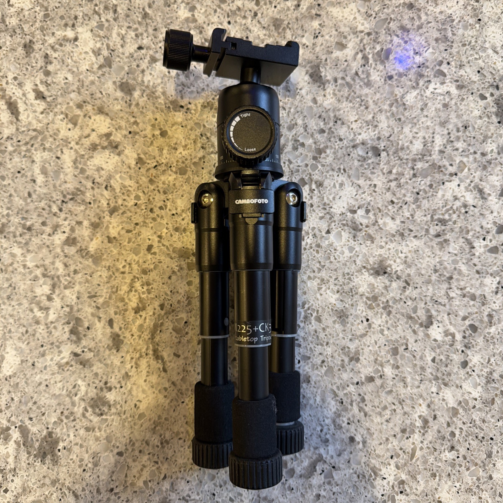 Cambofoto M225 CK30 Tabletop Tripod