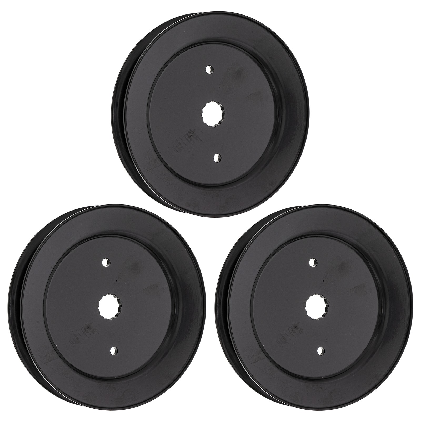 Deck Spindle Pulley Set for Husqvarna GT200 LGT2654 RZ5424 YTH24V48 3-Pack
