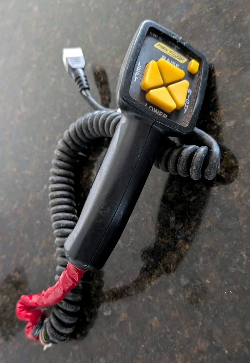 Western Fisher Fish Stick 6 Pin Snow Plow Handheld Controller Untested
