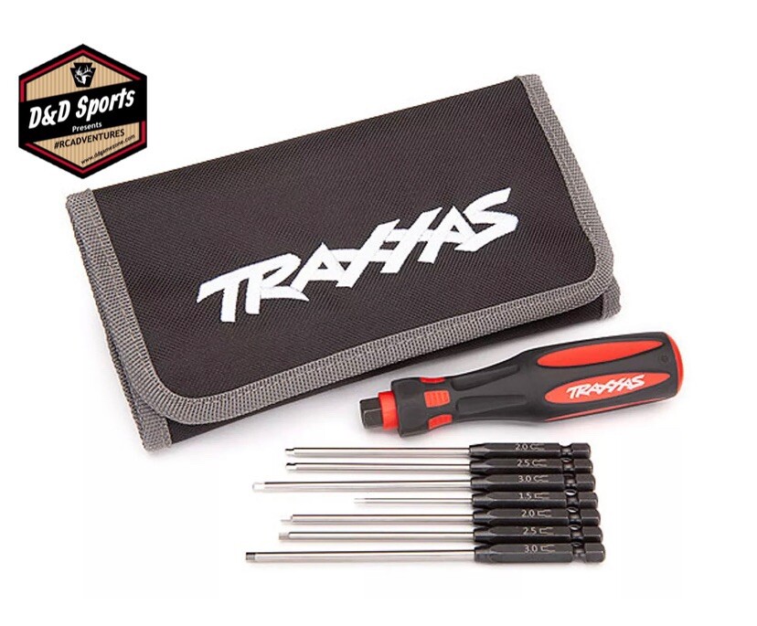 Traxxas 8711 - Hex Driver Speed Bit Master Set, Straight & Ball End, 1/4" Drive