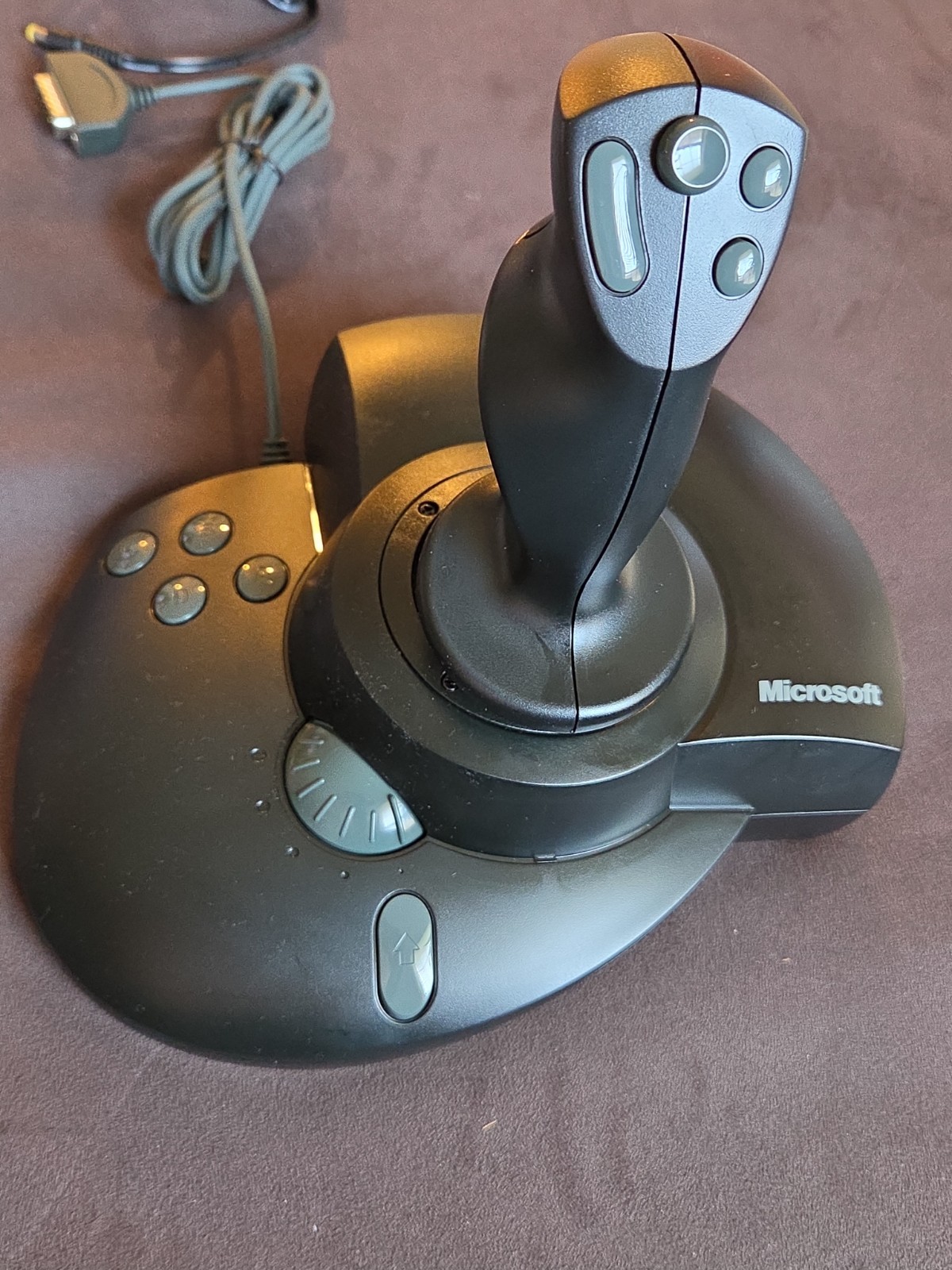 Microsoft SideWinder Force Feedback Pro Joystick w/ Original Box OPEN BOX