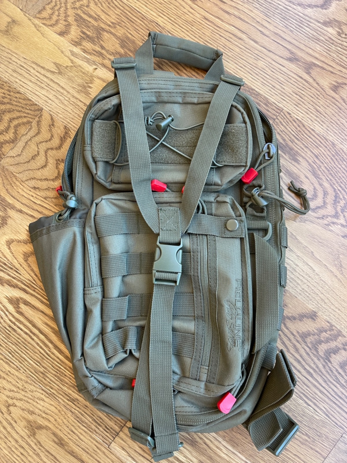 Fieldline Pro Series Roe Sling Pack OD Green Military Outdoors Hiking Backpack