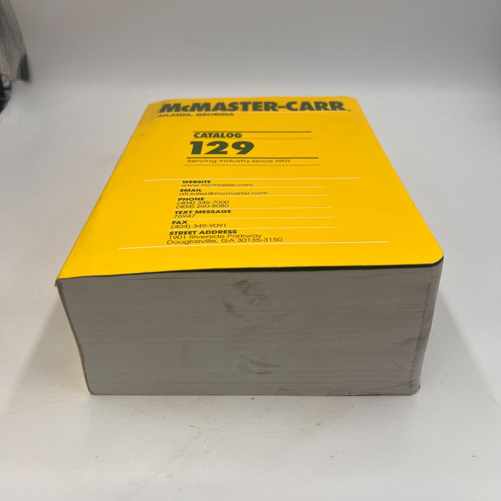 McMaster Carr Catalog #129 Atlanta Edition
