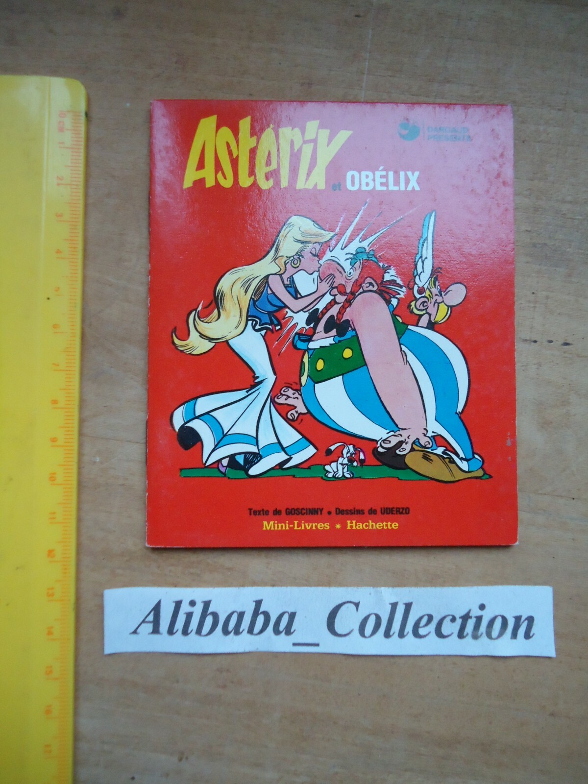 Rare Mini Book Hachette Asterix Obelix Falbala Comic 1978 Goscinny Uderzo