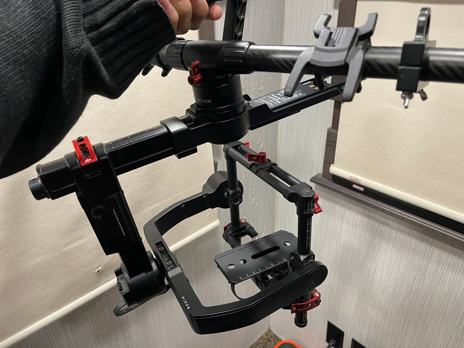 DJI Ronin-MX 3-Axis Gimbal Stabilizer, Includes Light Mounts, Phone Mount