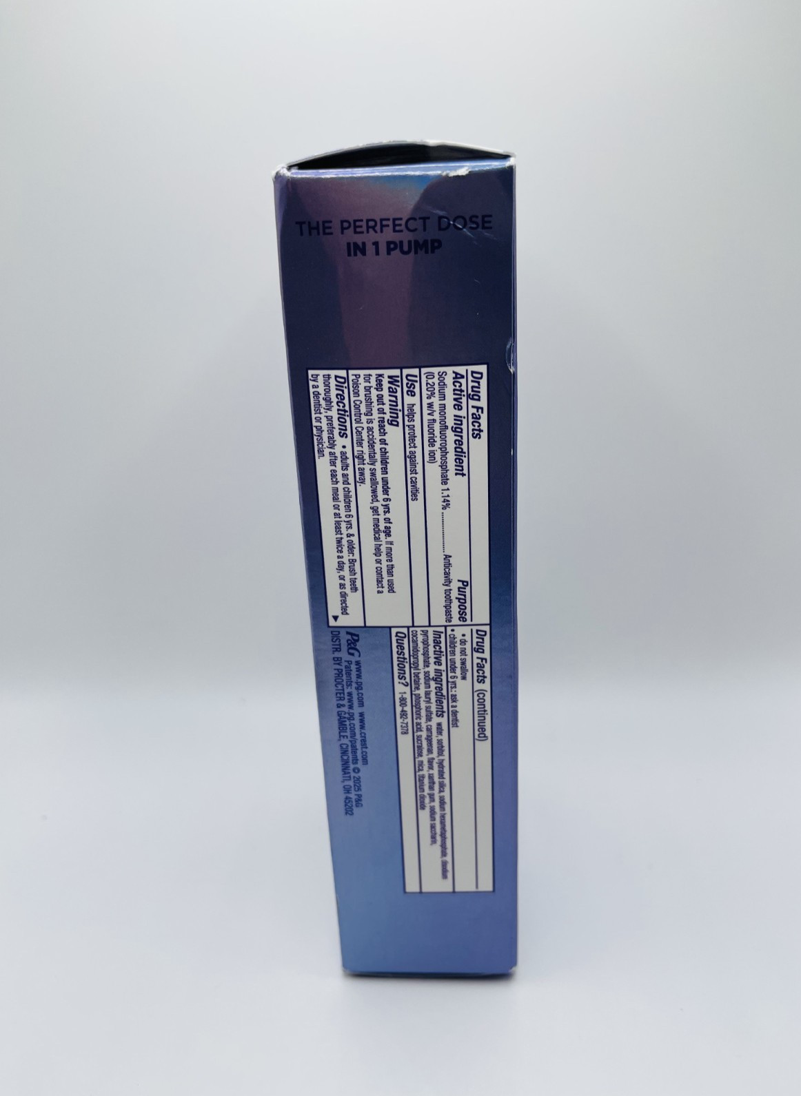 Crest 3d White Brilliance Deep Stain Remover 2 Pack 3.1 OZ