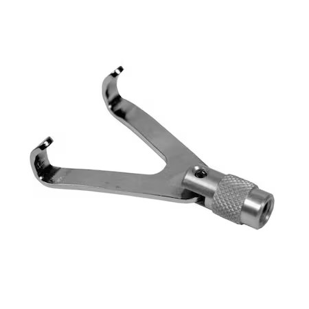 Shimpo Fg-M6fkl-Al Aluminum Fork Hook, 20 Lb Cap, M6 Thread