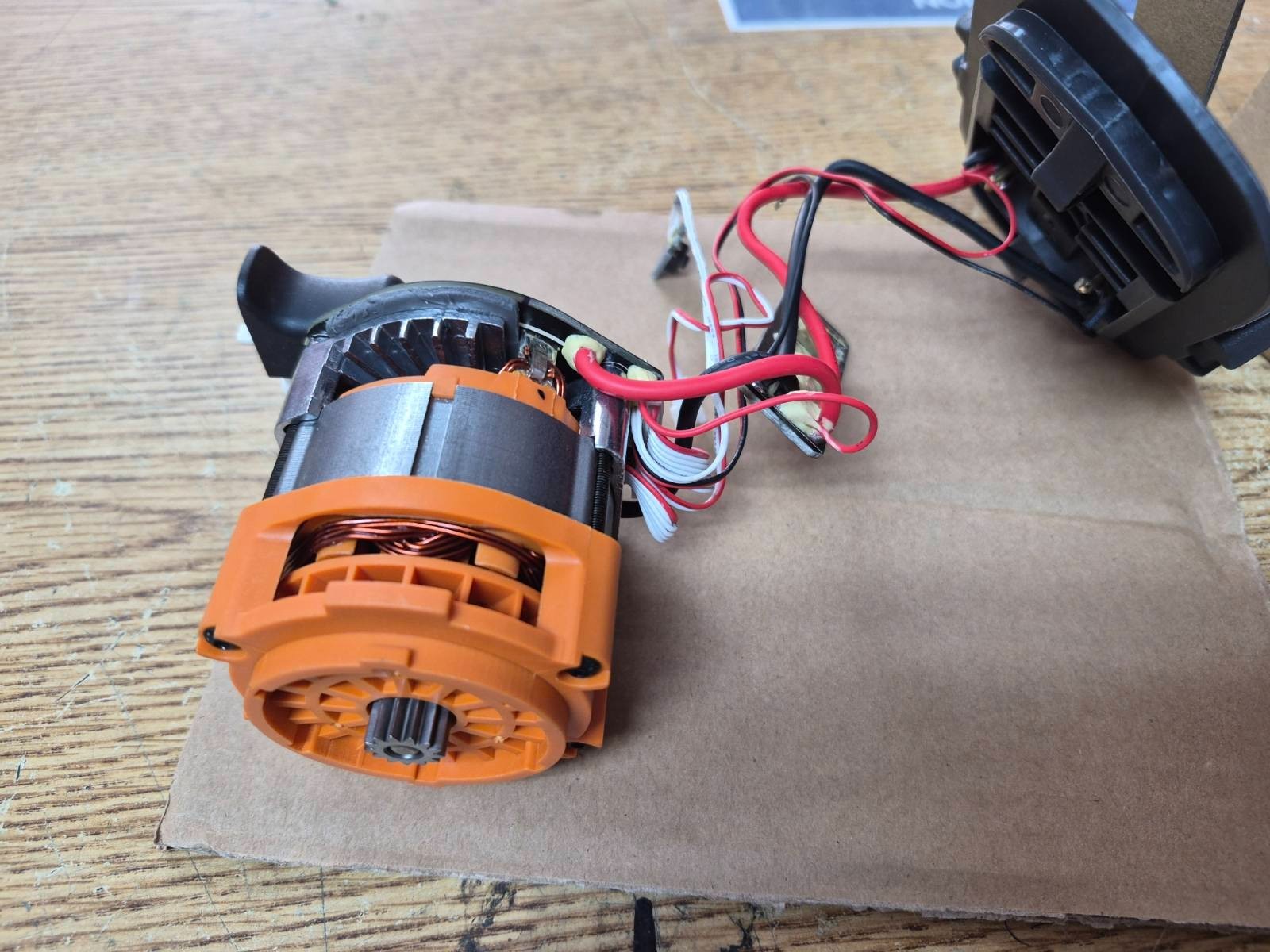 Ridgid Motor & Switch Assy. #206743001