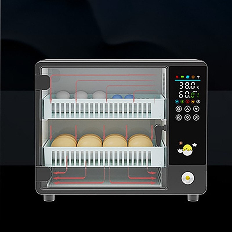 24 Eggs Incubator Temperature Control Automatic Digital Chicken Egg Hatcher 50W
