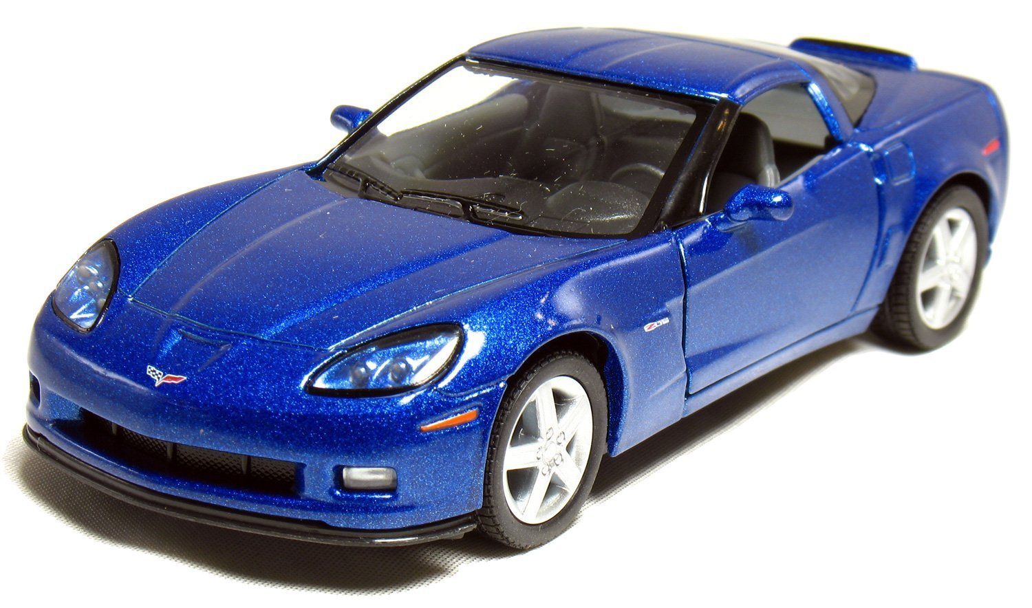 5" Kinsmart 2007 Chevrolet Corvette Z06 Diecast Model Toy Car 1:36 Chevy BLUE