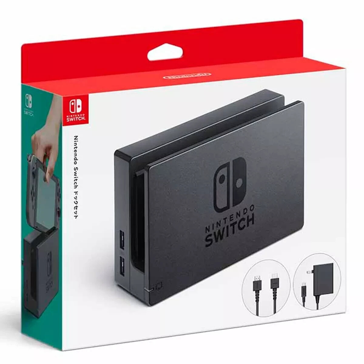 Original Nintendo Switch Charging Dock+AC Adapter Power Cable+HDMI CABLE Set TV