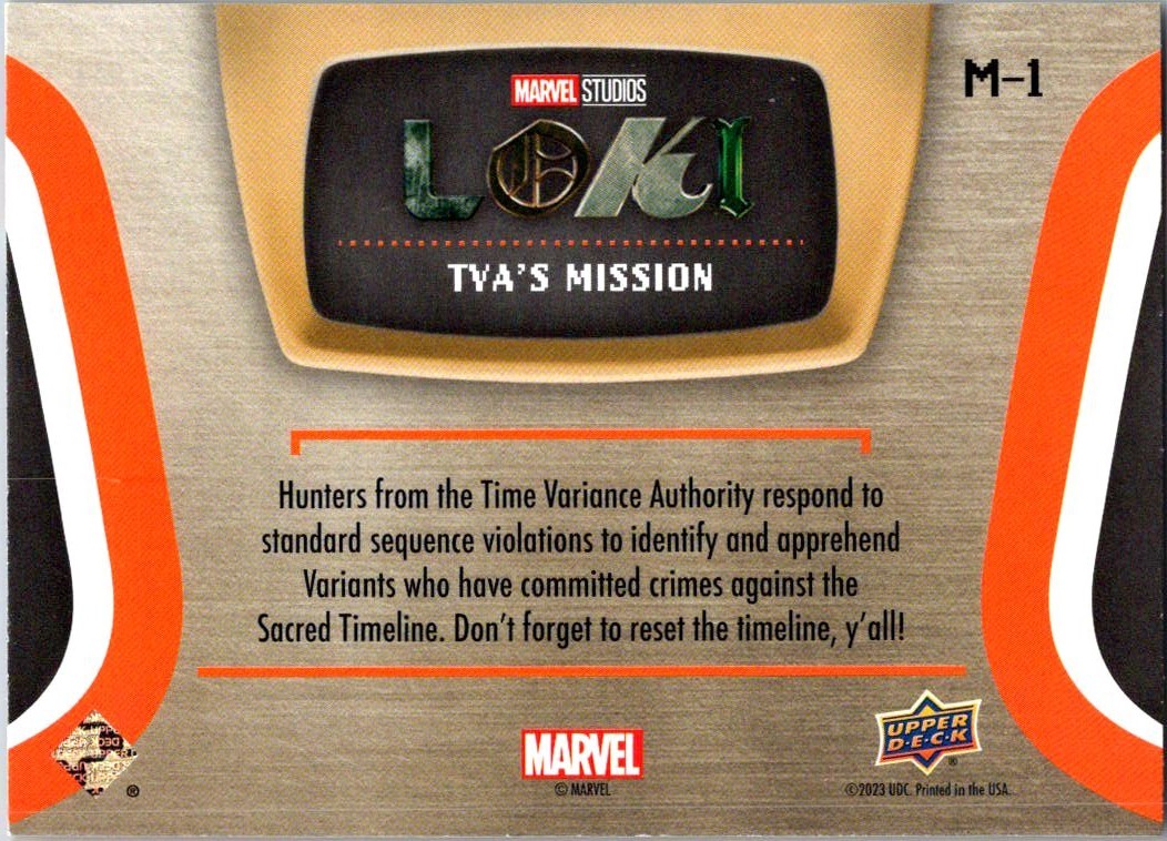 Marvel Loki Season One - U Pick - Inserts & Parallels