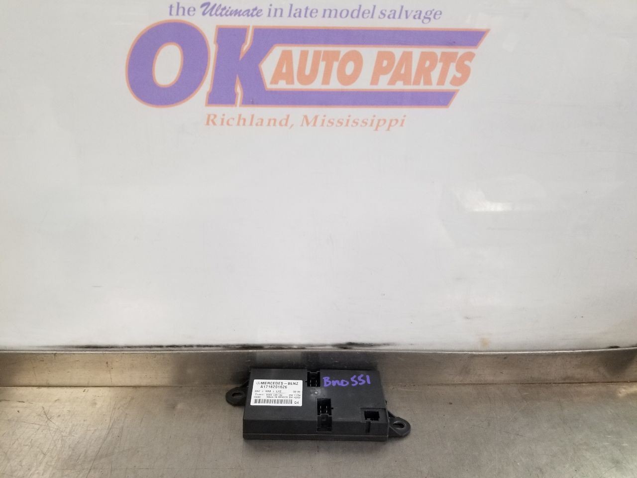 10 2010 MERCEDES SLK350 AMG HEATED SEAT CONTROL MODULE 1718201626