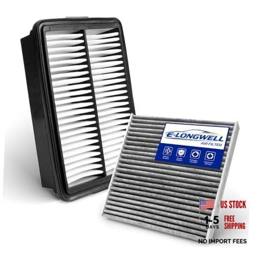 Cabin Engine Air Filter Kit for Forte (2020-2024 1.6L) (2019-2024 2.0L),
