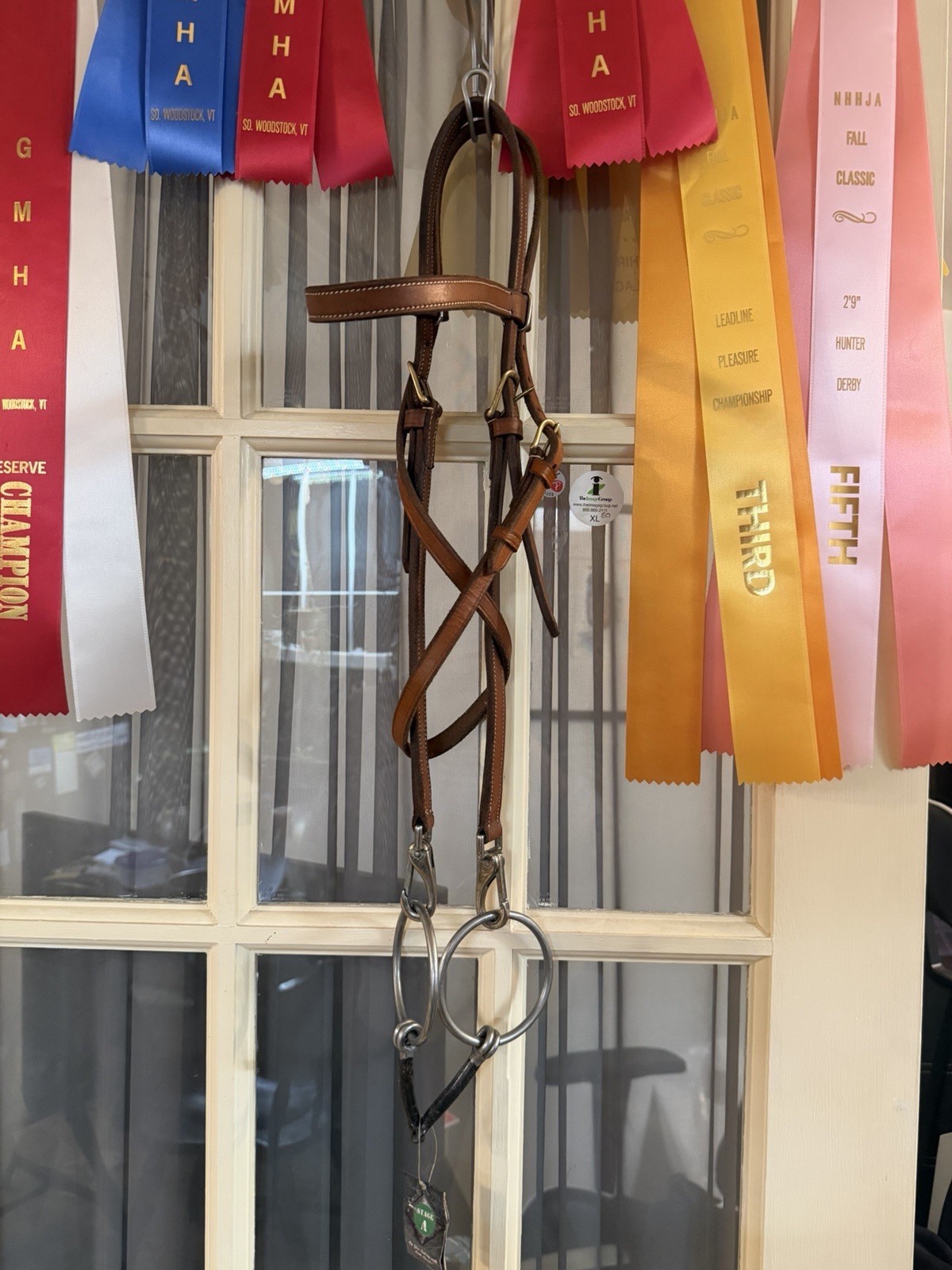 Western Quick Change Snap Bridle With NWT Sweet Iron Snaffle