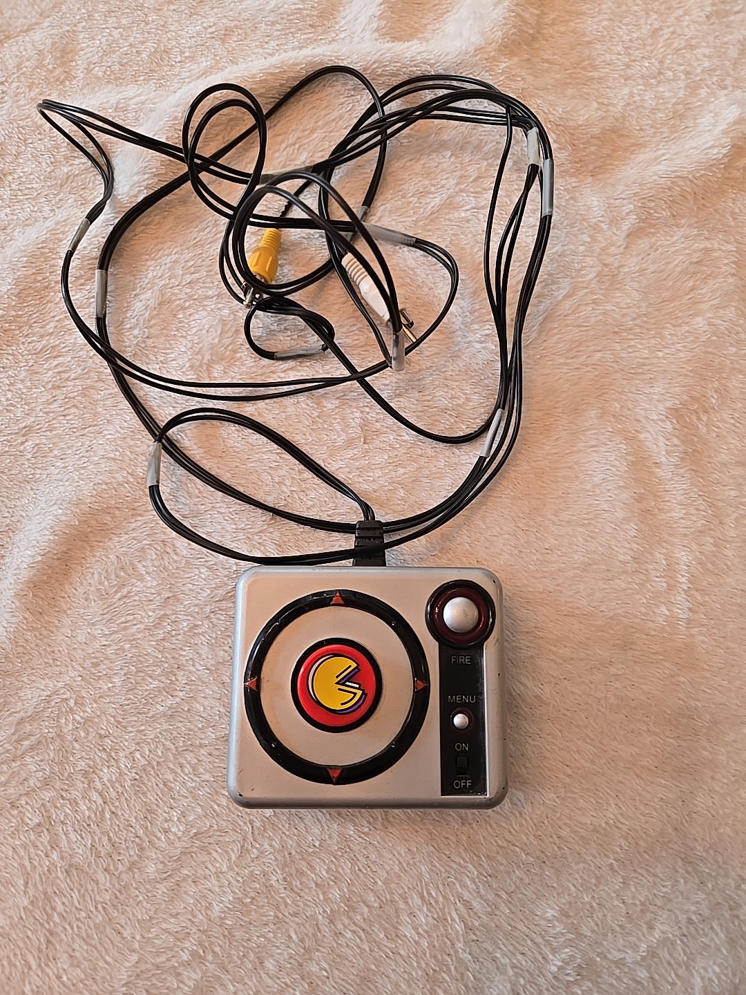 Rare Jakks Pacific 2004 Namco Plug and Play Pac Man Joystick TV Games