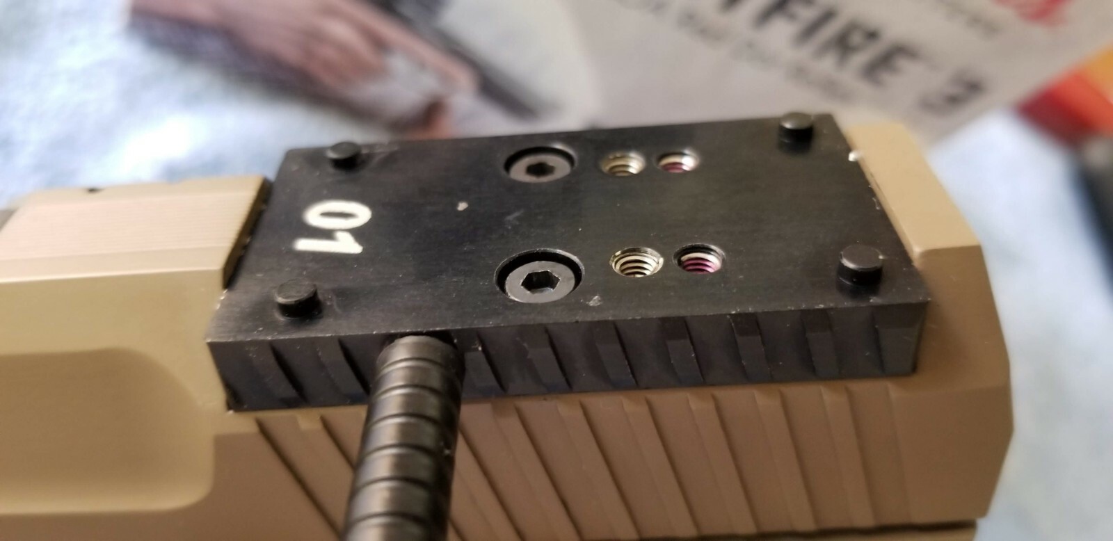 CANIK OPTICS PLATE MOUNTING SCREWS - BETTER THAN OEM !!