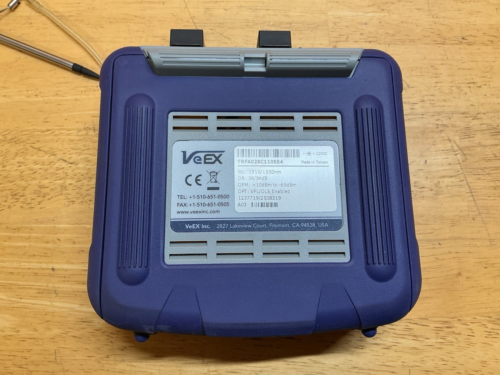 VeEX FX150+ Light Source, Power Meter, VFL