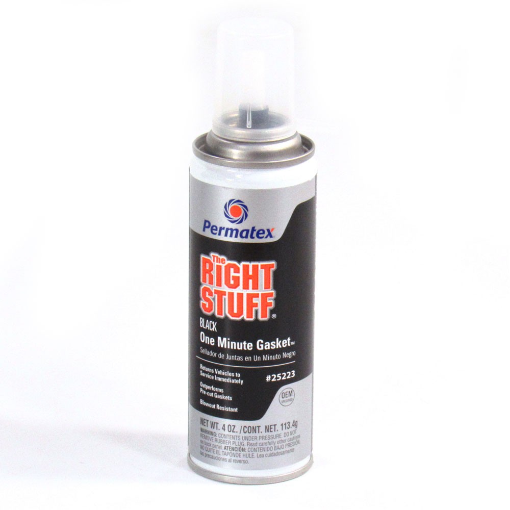 Permatex Gasket Making Compound 25223; The Right Stuff 4.0oz Power Can, Black