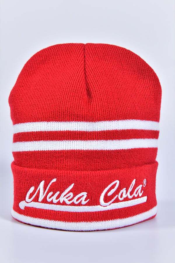 Fallout Nuka Cola Red and White Beanie Bethesda