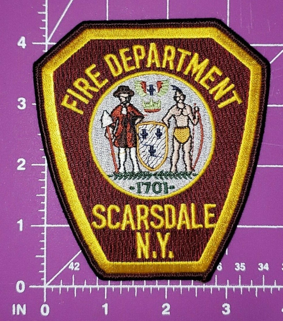 Scarsdale New York Fire Department shoulder patch