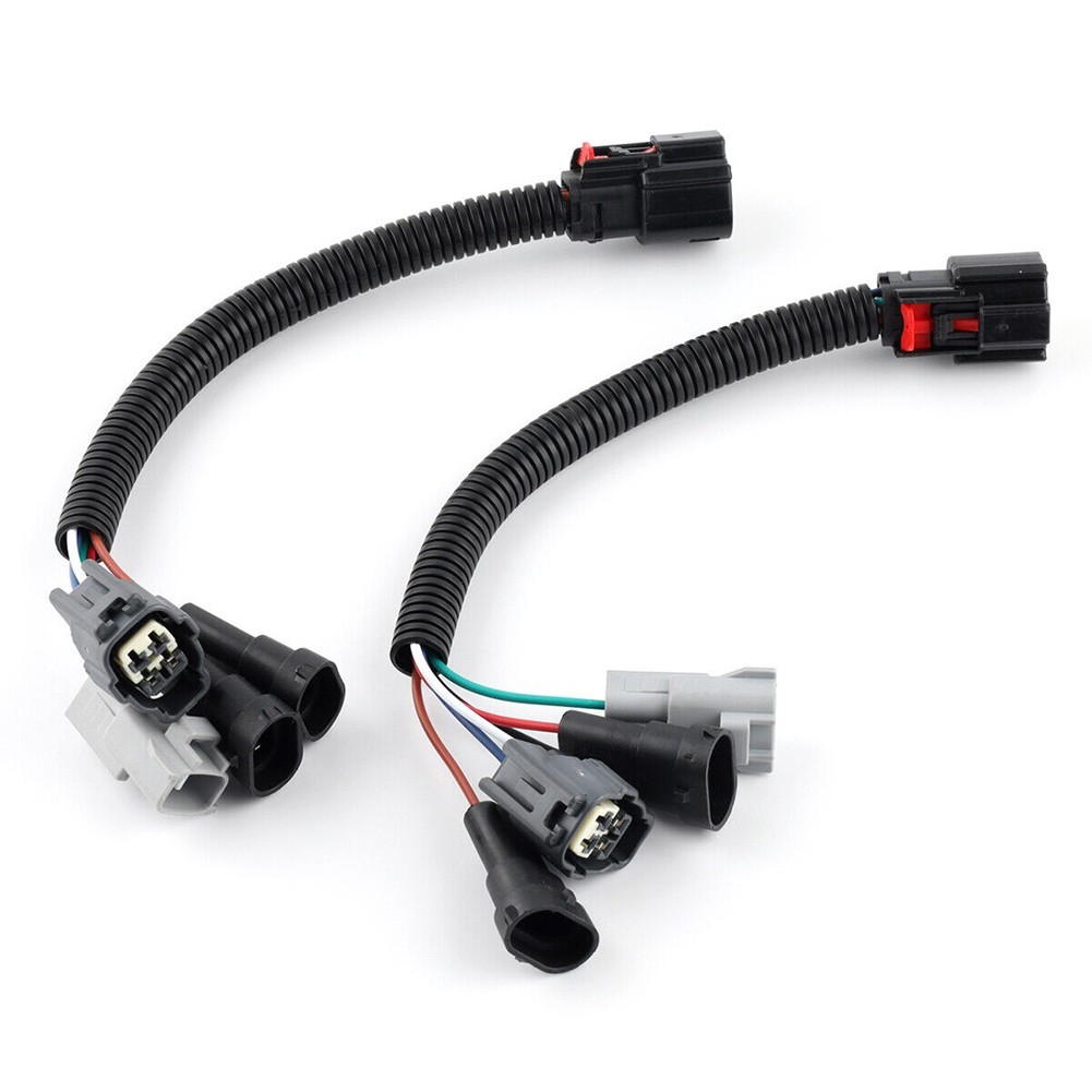 Stable Brightness No Flickering LED Headlight Conversion Connector Adapter Set