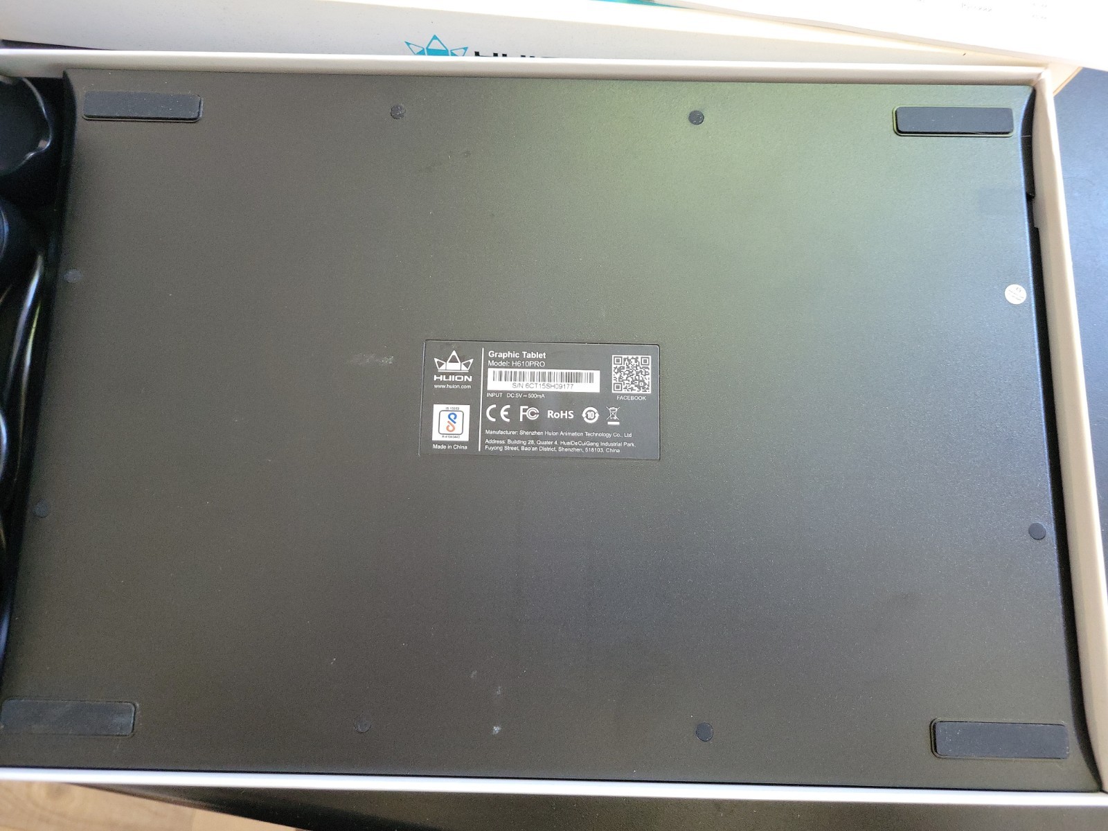 HUION H610PRO Graphic Drawing Tablets 10x6 inch Digital Drawing