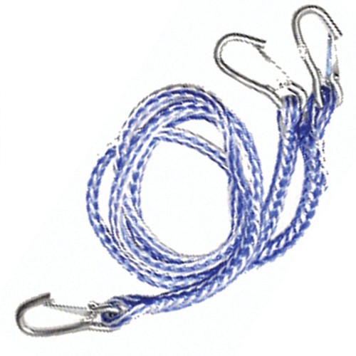 SPI 12-501 3 Hook Tow Strap 2000 Lb Capacity