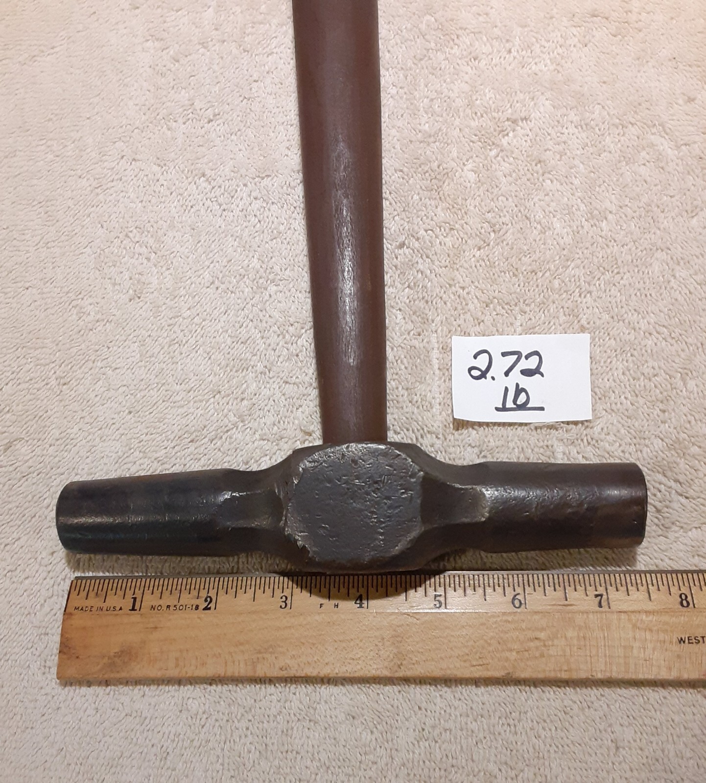 VINTAGE BLACKSMITH TIN SILVER SMITHING AUTO BODY 2.72 LBS