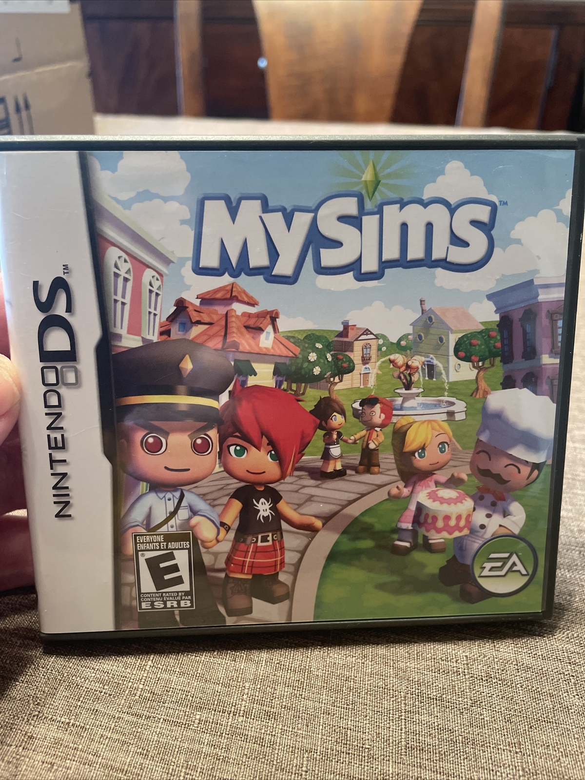 Mysims - Nintendo DS Game Original Case, Manual Only