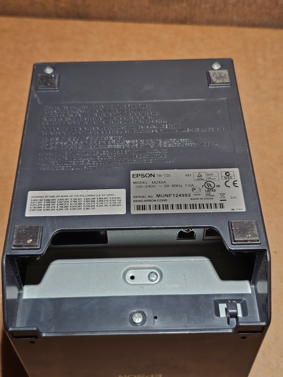 EPSON TM-T20 021 M249A Thermal Receipt Printer POS Kitchen