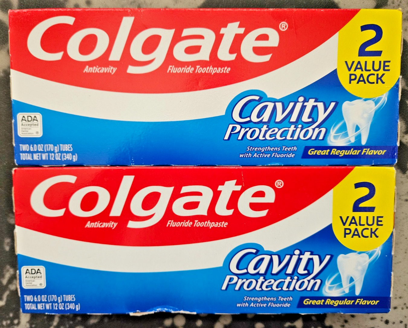 Colgate Anticavity Paste Size Colgate Anticavity Paste Toothpaste 6oz 2Pc 2 Pack